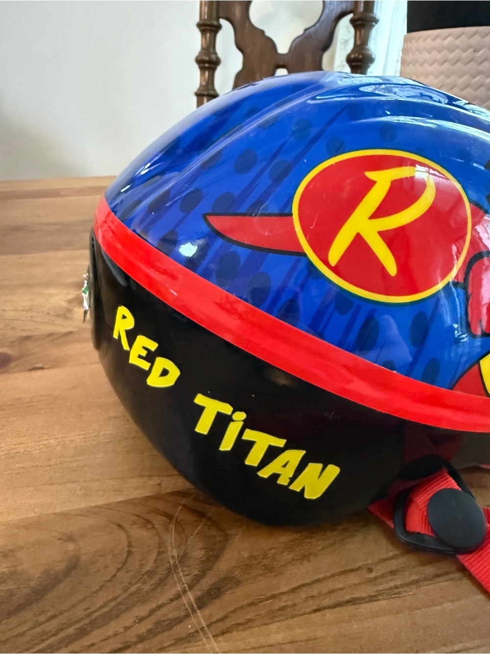 Kids Blue & Red Superhero Ryan’s World Red titan top - Picture 2 of 10